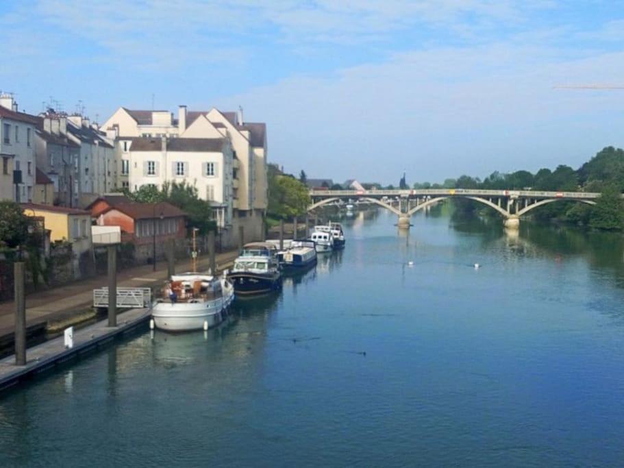 Appartement Idealement Situe Proche Disneyland Et Paris Lagny Eksteriør billede